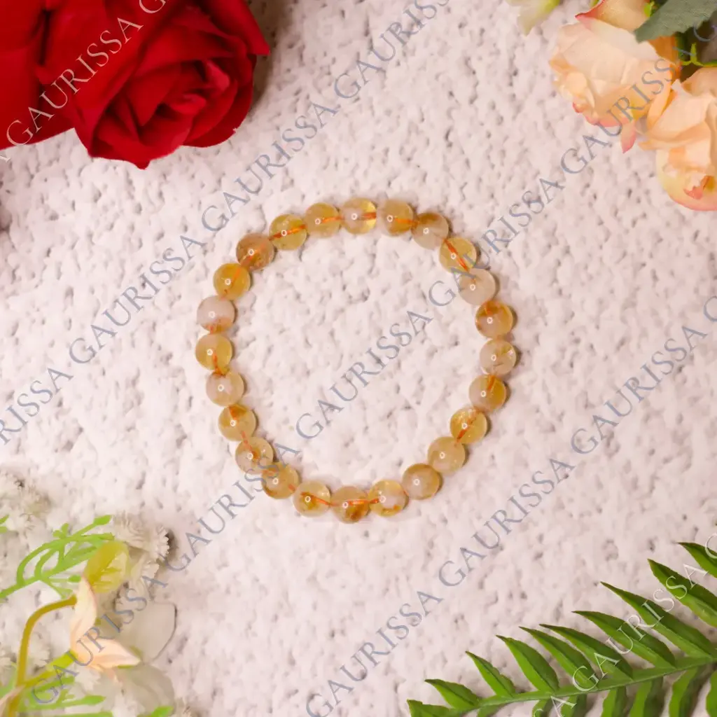 Citrine Bracelet For Confidence & Success (AAA Quality)