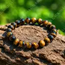 Tiger Eye Bracelet For Evil Eye Protection - Courage & Focus