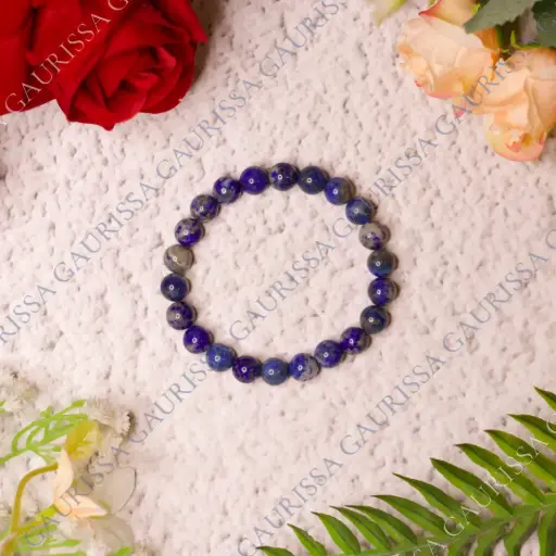 Lapis Lazuli Bracelet For Intuition & Communication