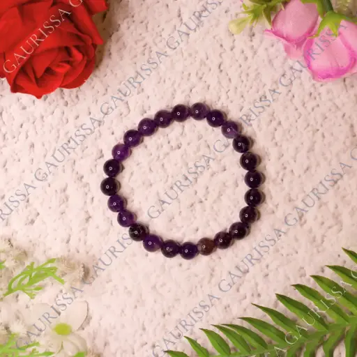 Amethyst Bracelet For Anxiety Release & Spiritual Connection