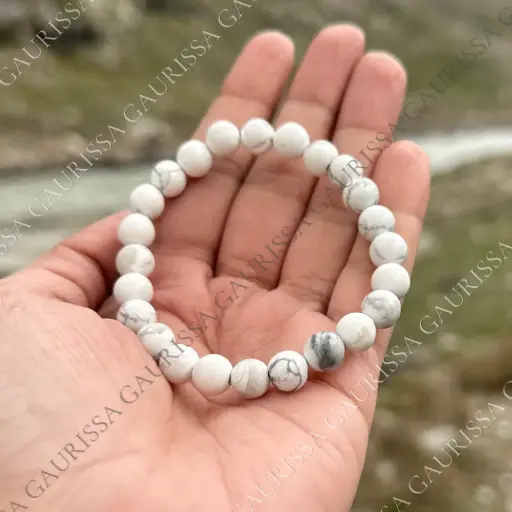 Howlite Bracelet for Calmness