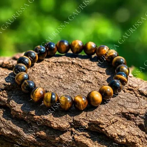 Tiger Eye Bracelet For Evil Eye Protection - Courage & Focus
